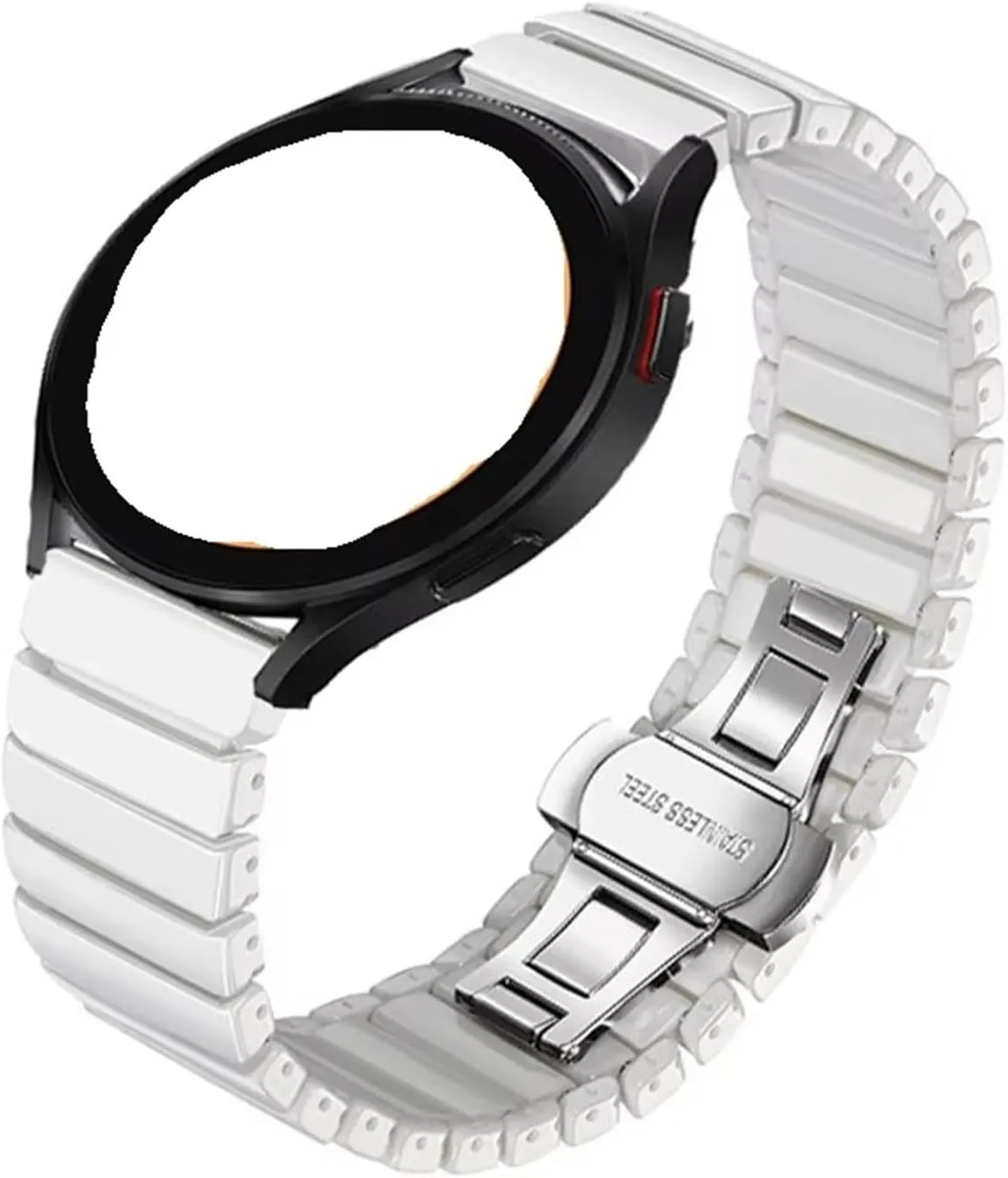 Ceramic Watch Strap Universal Wristband Men Women Bracelet 20mm 22mm Suitable for Smart Watch Quartz Watch