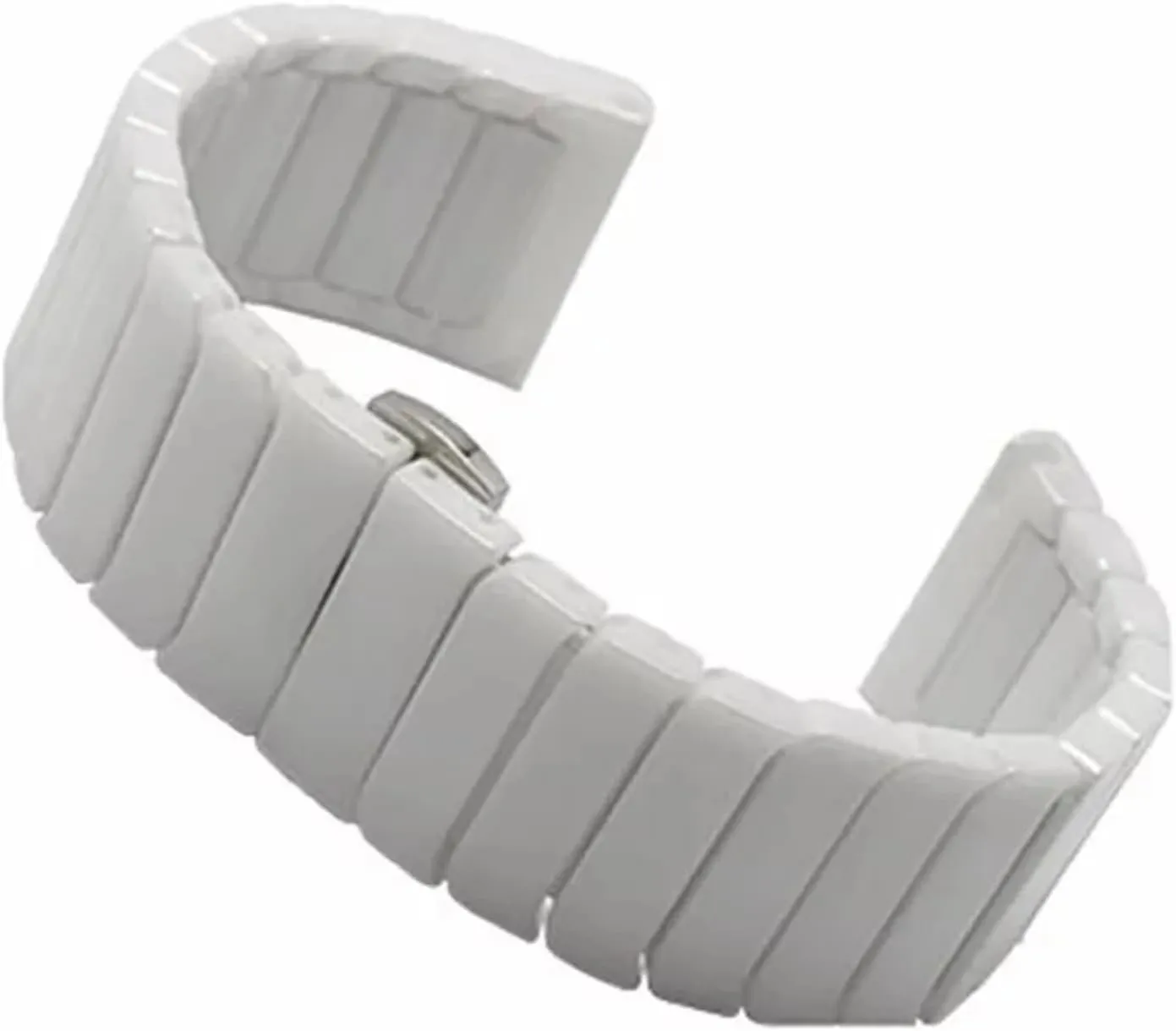 Ceramic Watch Strap Universal Wristband Men Women Bracelet 20mm 22mm Suitable for Smart Watch Quartz Watch