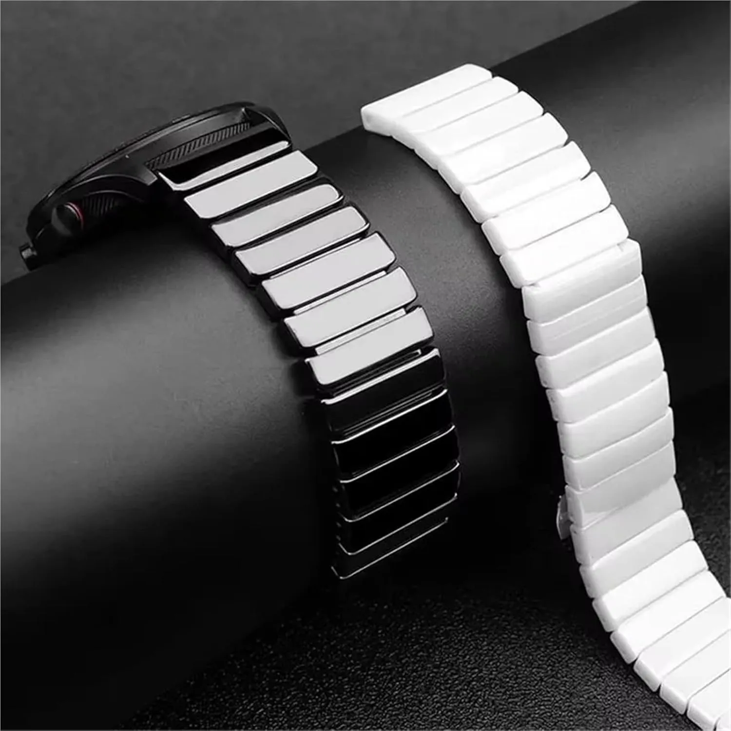 Ceramic Watch Strap Universal Wristband Men Women Bracelet 20mm 22mm Suitable for Smart Watch Quartz Watch