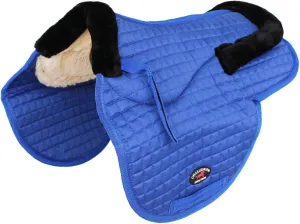 CHALLENGER Horse English Quilted Contour Fleece Padded Saddle Pad 72117-120