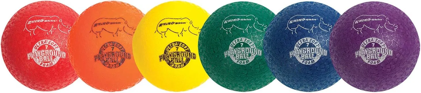 Champion Sports Rhino Skin Soft Inflateable Playground Ball Set