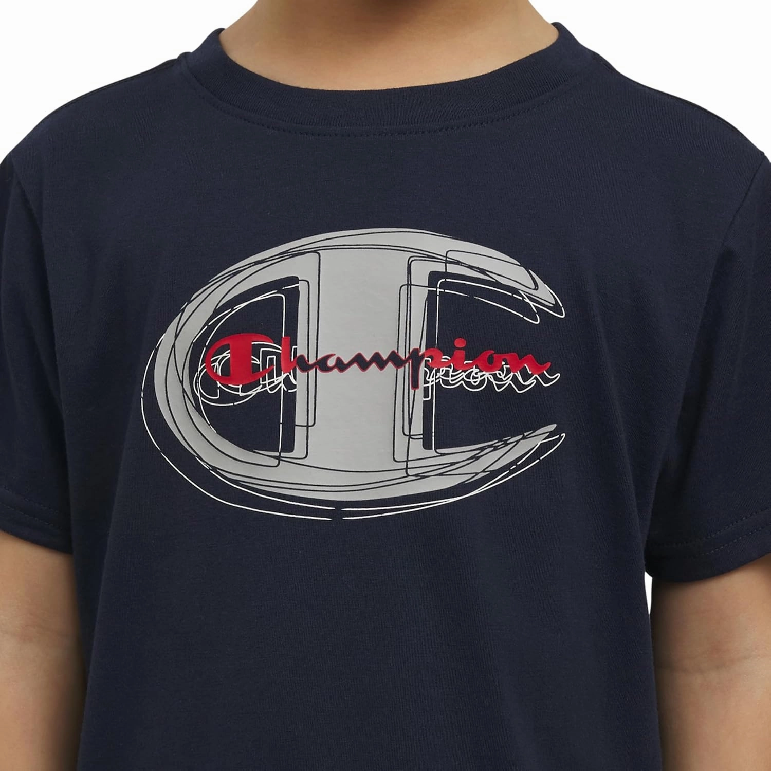 Champion Boys Shorts Sets 2 Piece Tee Shirt and Athletic Shorts for Kids
