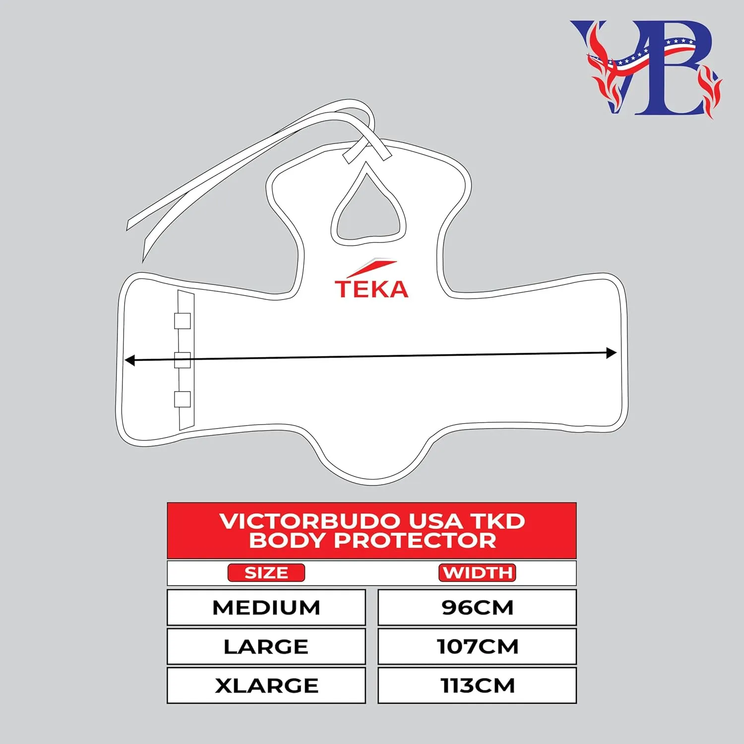 Chest Protector for Kickboxing, Sparring Training Heavy Punching, Boxing Body Protector Adjustable Shield, Martial Arts Upper Belly Protection Pad, Taekwondo