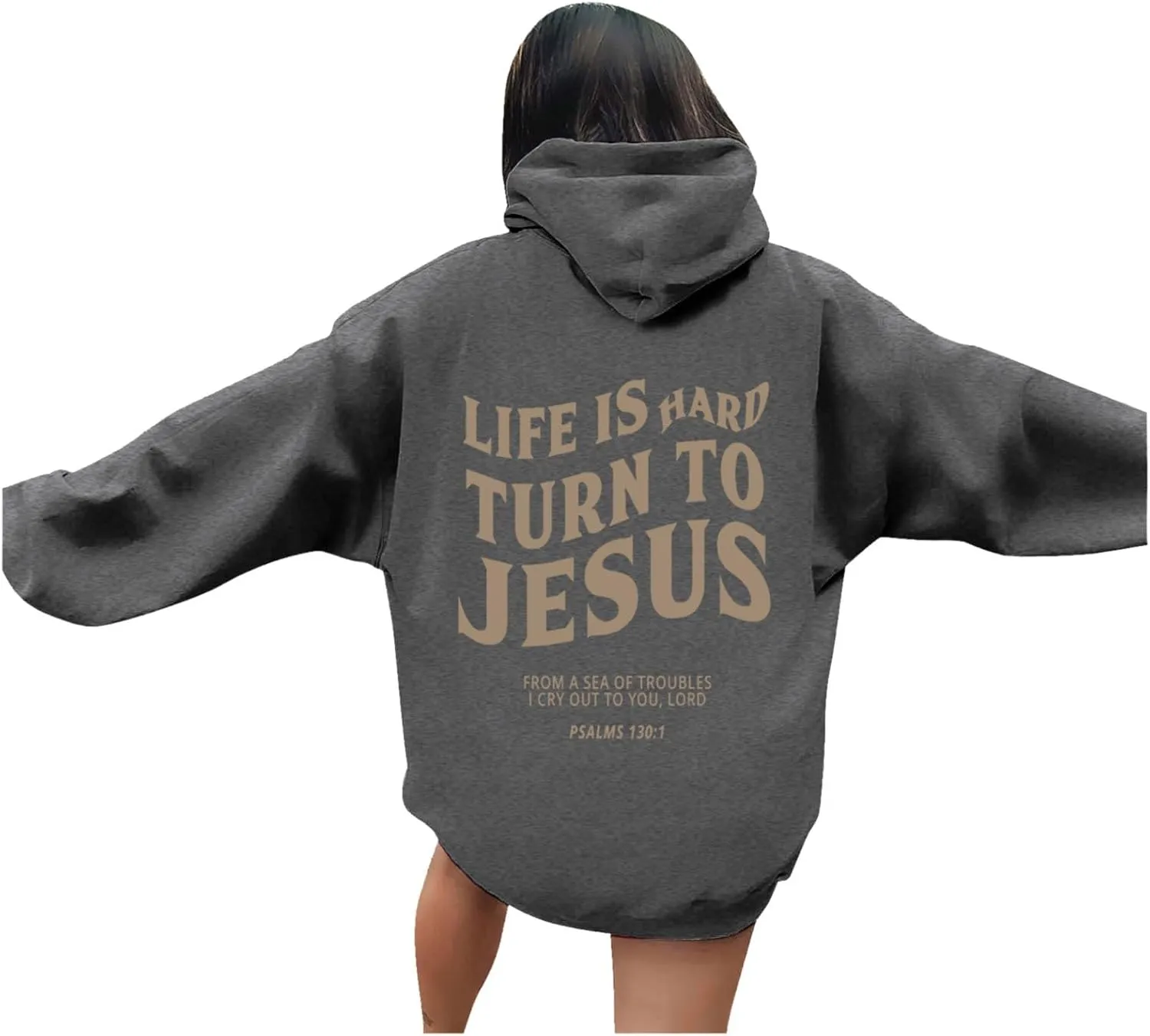Christian Hoodies for Women Religious Sayings There Is Poner In The Name of Jesus Loves You Preppy Pullovers Spirit Graphic with Hood Casual Letter Unisex Religious Faithful Shirt Cross