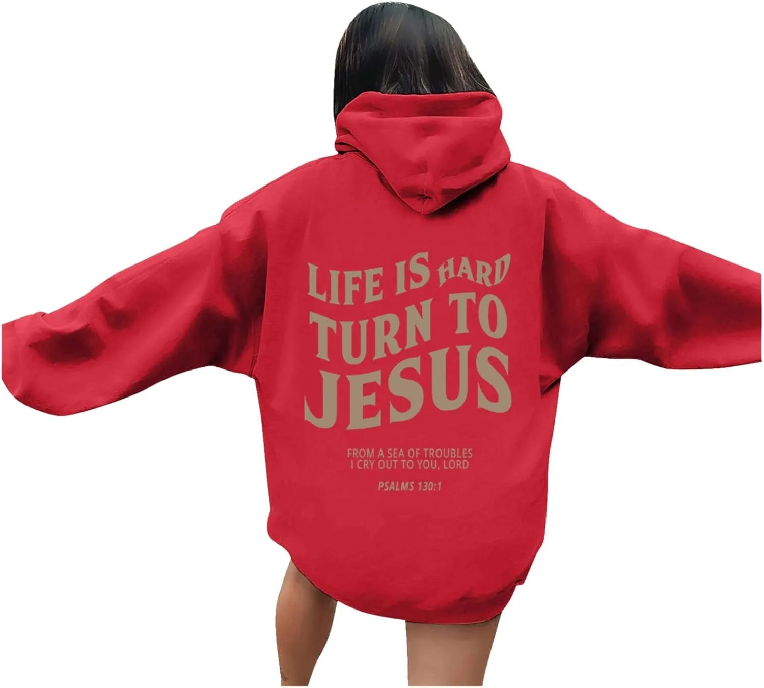 Christian Hoodies for Women Religious Sayings There Is Poner In The Name of Jesus Loves You Preppy Pullovers Spirit with Hood Casual Letter Graphic Christian Graphic Hoodies Bible Verse