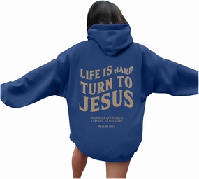 Christian Hoodies for Women Religious Sayings There Is Poner In The Name of Jesus Loves You Preppy Pullovers Spirit Casual Graphic Letter with Hood Womens Christian Graphic Hoodies Funny