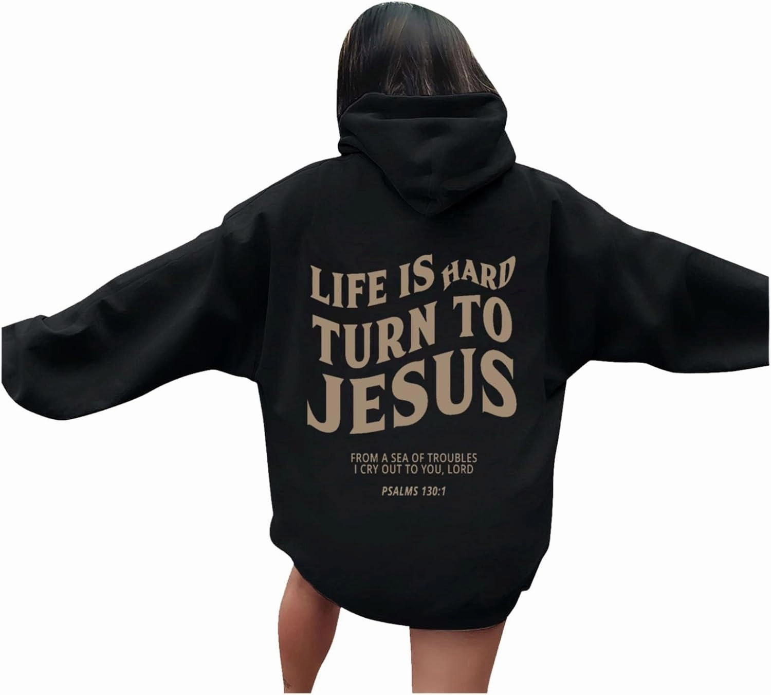 Christian Hoodies for Women Religious Sayings There Is Poner In The Name of Jesus Loves You Preppy Pullovers Spirit Casual with Hood Graphic Letter Bible Faith Quote Gifts Sweatshirt