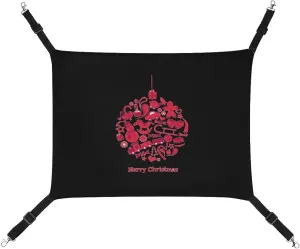 Christmas Ball Hanging Cat Bed Soft Breathable Pet Hammock for Cage Pet Sleeper for Kitten Ferret Puppy Rabbit