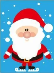 Christmas Framed Diamond Painting- Christmas Santa OR Christmas Bear