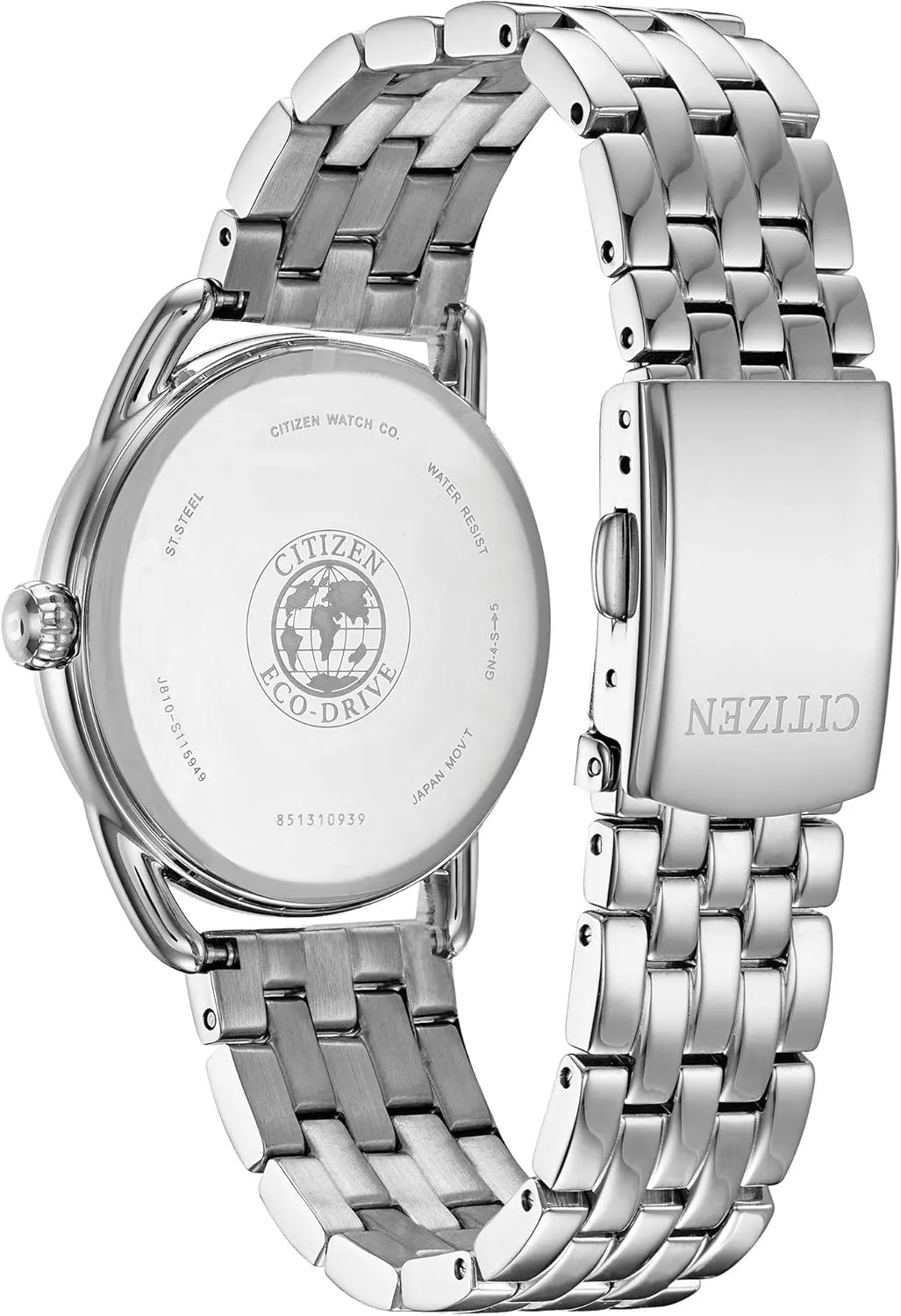 Citizen Eco-Drive Casual Womens Watch, Stainless Steel