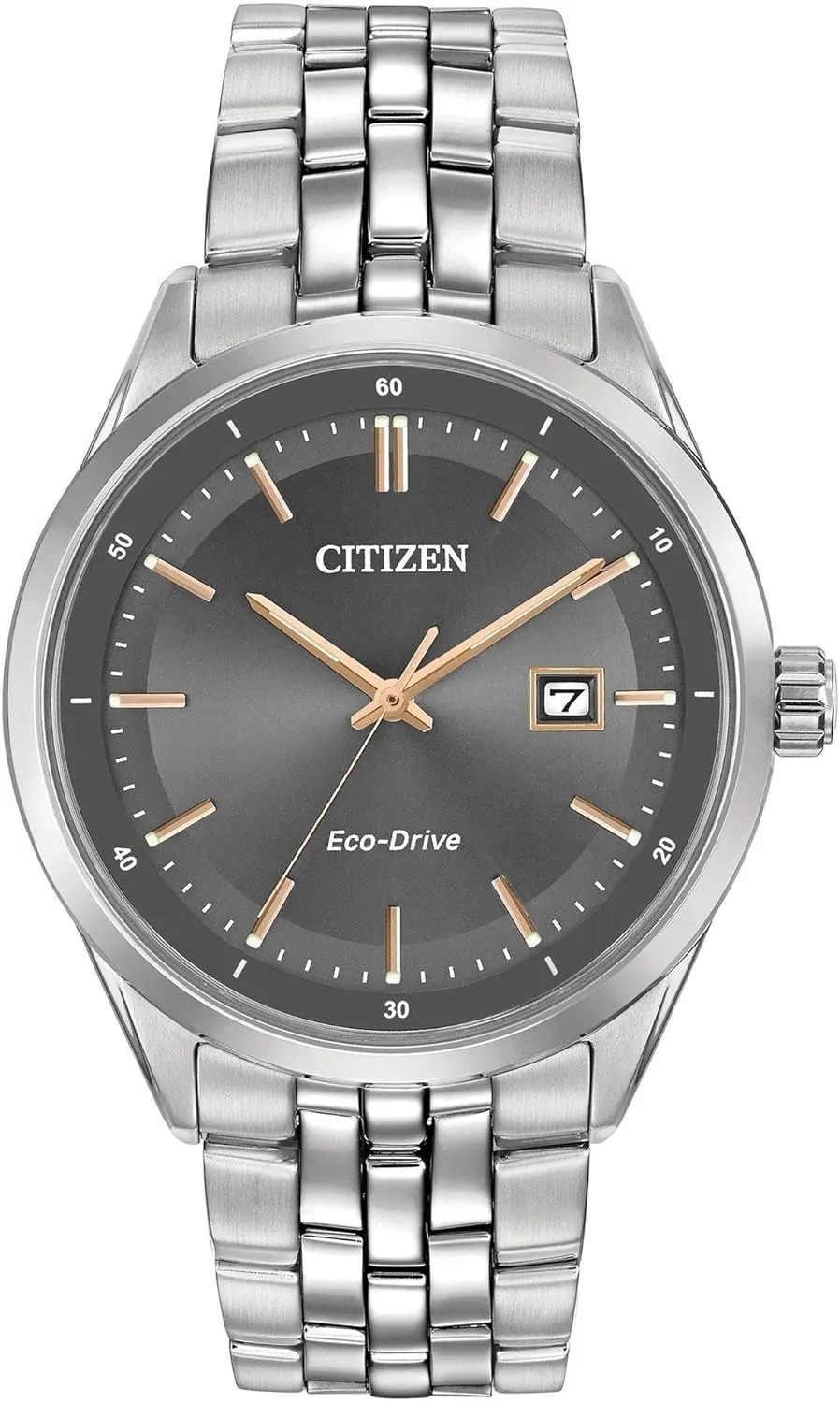 CITIZEN Men's Classic Addysen Eco-Drive Watch, 3-Hand Date, Sapphire Crystal