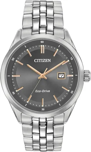 CITIZEN Men's Classic Addysen Eco-Drive Watch, 3-Hand Date, Sapphire Crystal