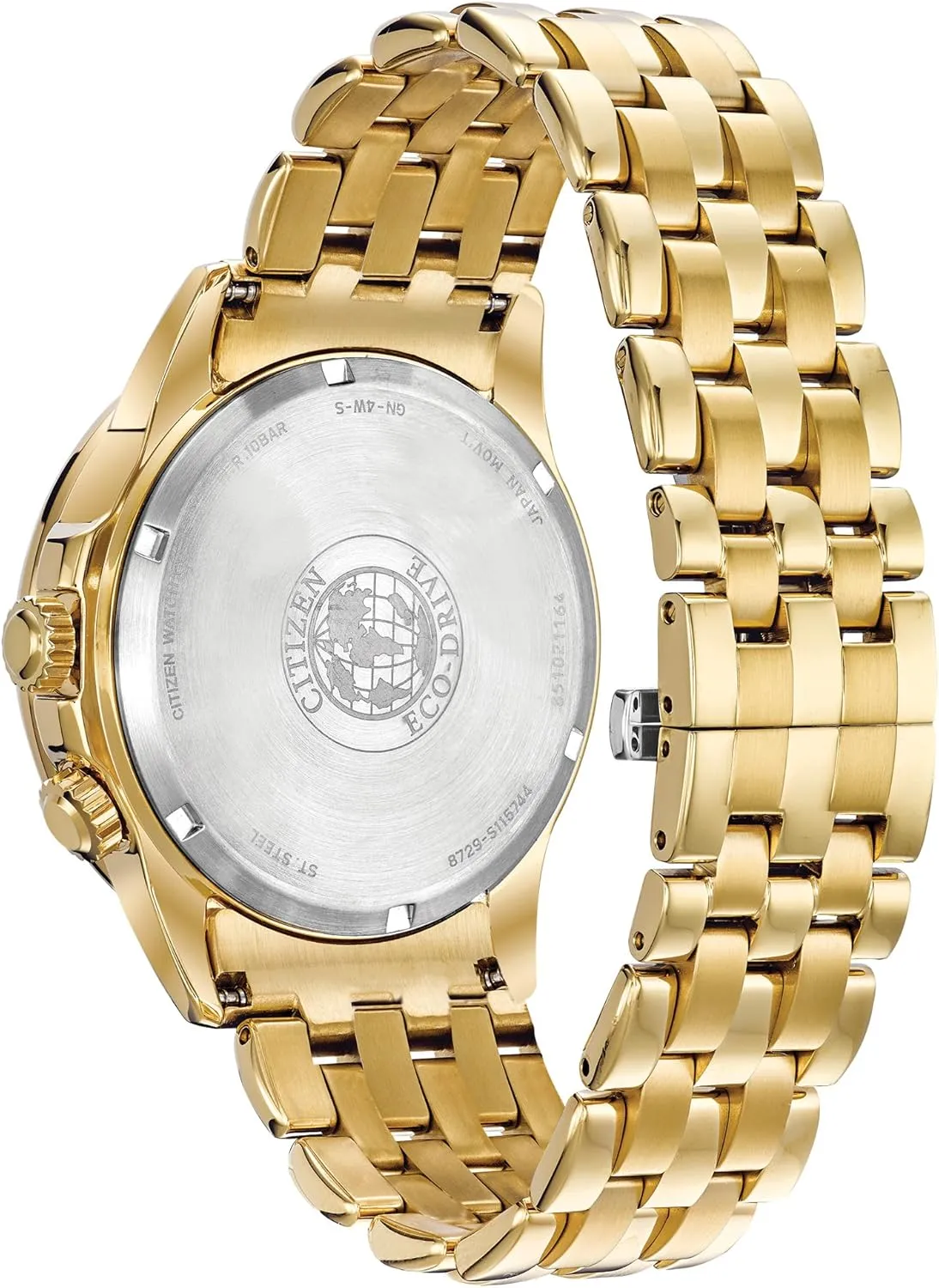 Citizen Men's Eco-Drive Calendrier Classic Watch, 12/24 Hour Time, 3-Hand Day and Date, Chronograph, Luminous Hands