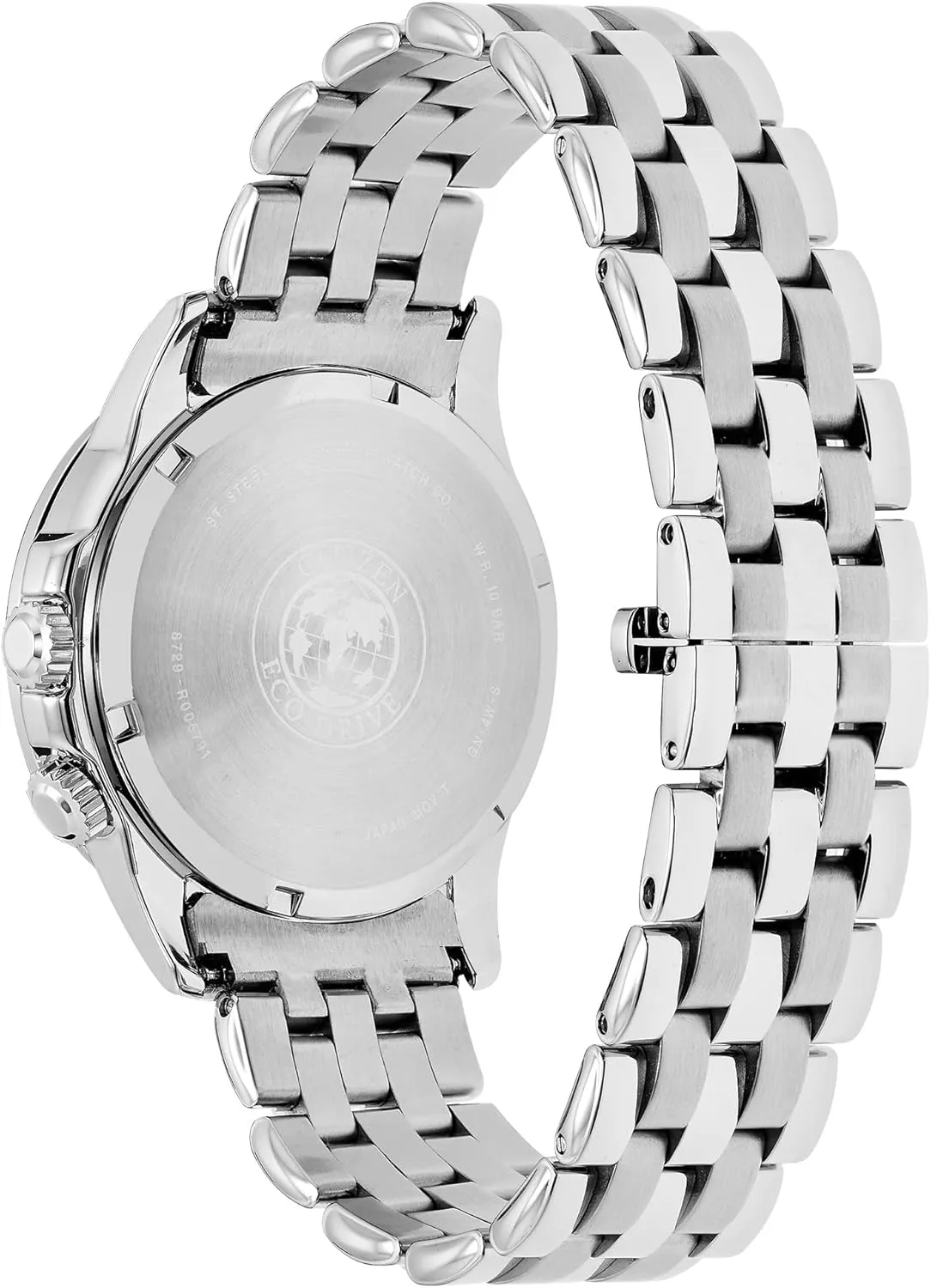 Citizen Men's Eco-Drive Calendrier Classic Watch, 12/24 Hour Time, 3-Hand Day and Date, Chronograph, Luminous Hands
