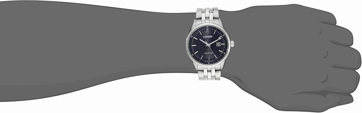 CITIZEN Men's Classic Addysen Eco-Drive Watch, 3-Hand Date, Sapphire Crystal