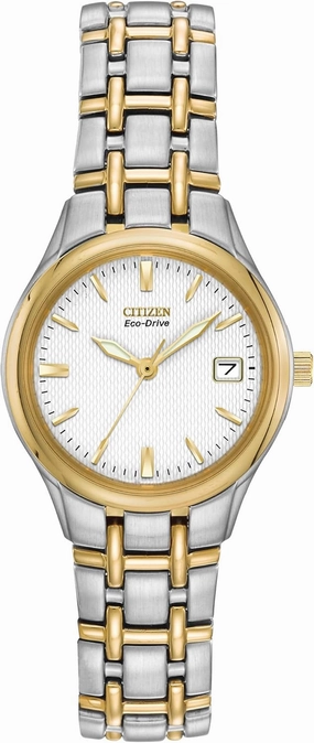 Citizen Womens Analogue Eco-Drive Watch with Stainless Steel Strap