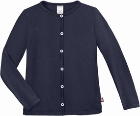 City Threads Girls Cardigan Top Button Down Sweater Layering School Play for Sensitive Skin SPD Sensory Friendly