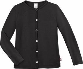 City Threads Girls Cardigan Top Button Down Sweater Layering School Play for Sensitive Skin SPD Sensory Friendly