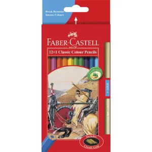 Classic Colour Pencils, Assorted – Pack of 12 1