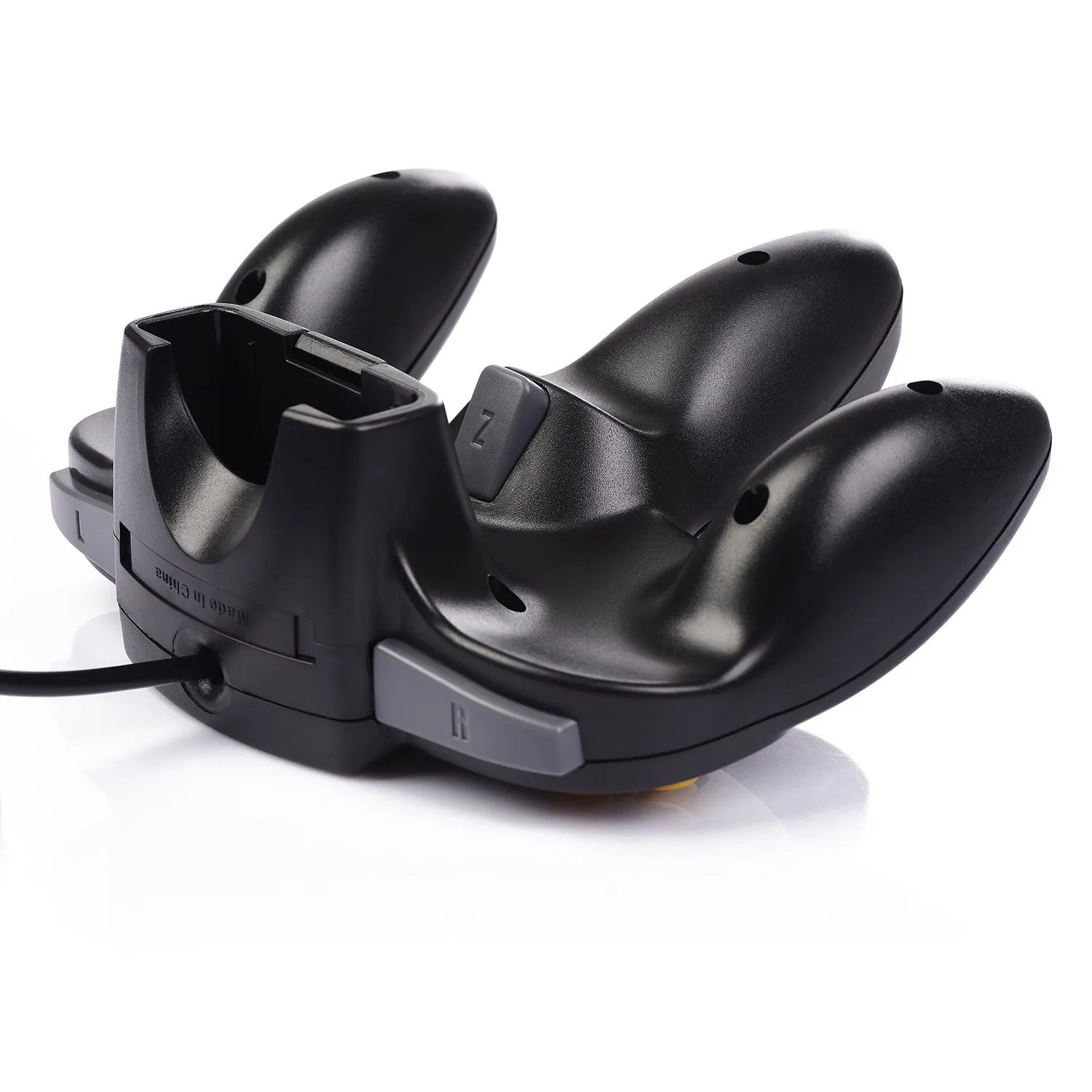 Classic Wired N64 64-bit Gamepad Joystick for Ultra 64 Video Game Console (Black) - 2 Pack