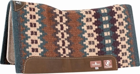 Classic Equine 32x34 Zone Series Blanket Top 3/4in Saddle Pad Tealslate