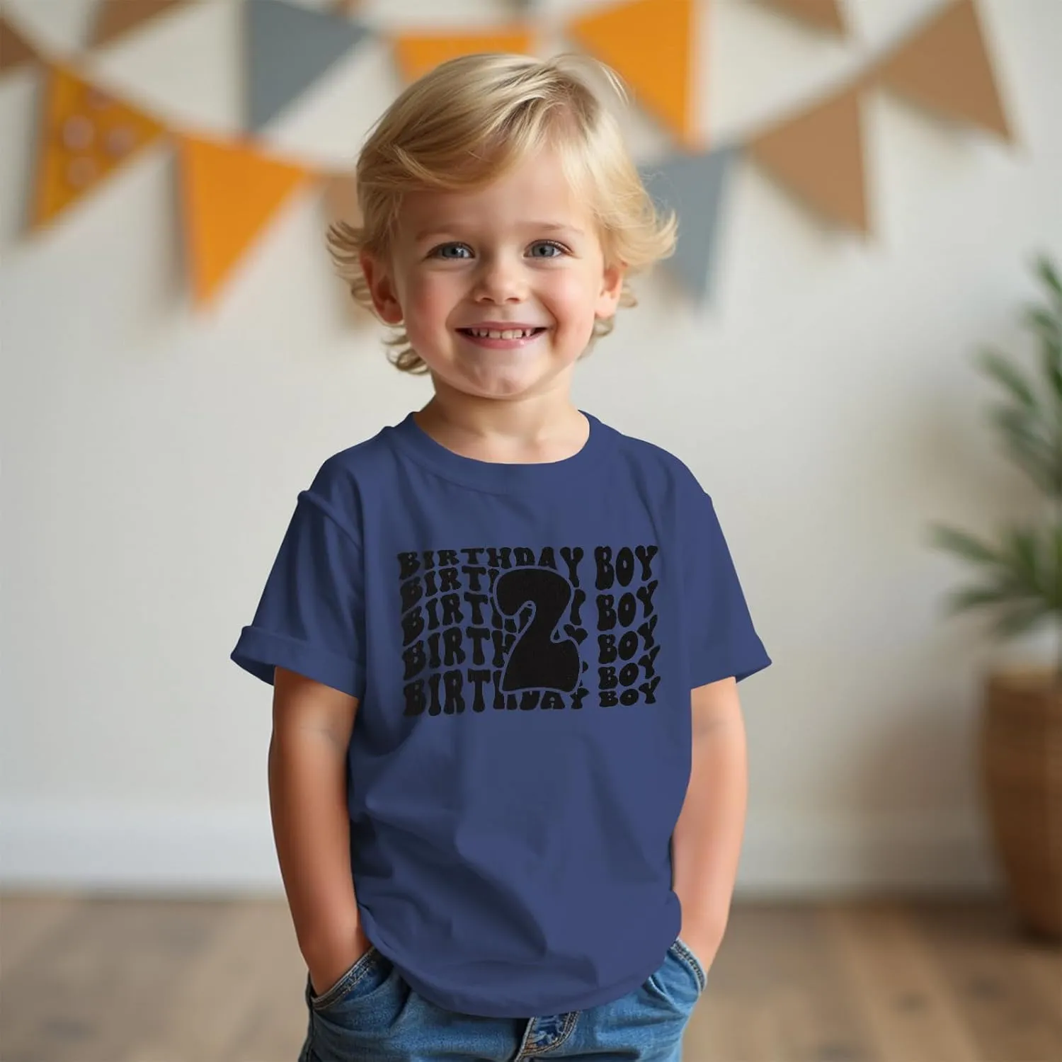 CM C&M WODRO Birthday Boy Shirt Toddler Outfit 2 3 4 5 6 Year Old Birthday Party T-Shirt 2nd 3rd 4th 5th 6th Birthday Gift