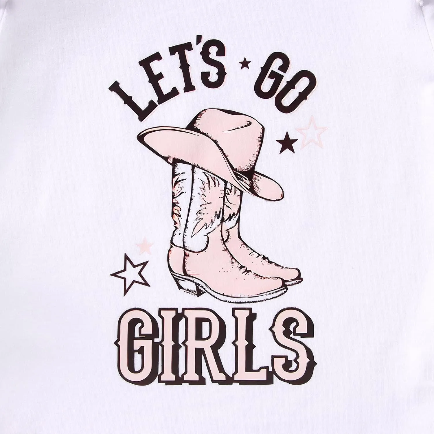 CM C&M WODRO Toddler Baby Girl Bell Bottom Outfits Western Cowgirl Flying Sleeve T Shirt   Boho Flared Bell Bottom Pants