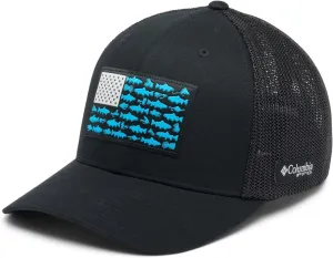 Columbia Unisex Adult PFG Fish Flag Mesh Ball Cap