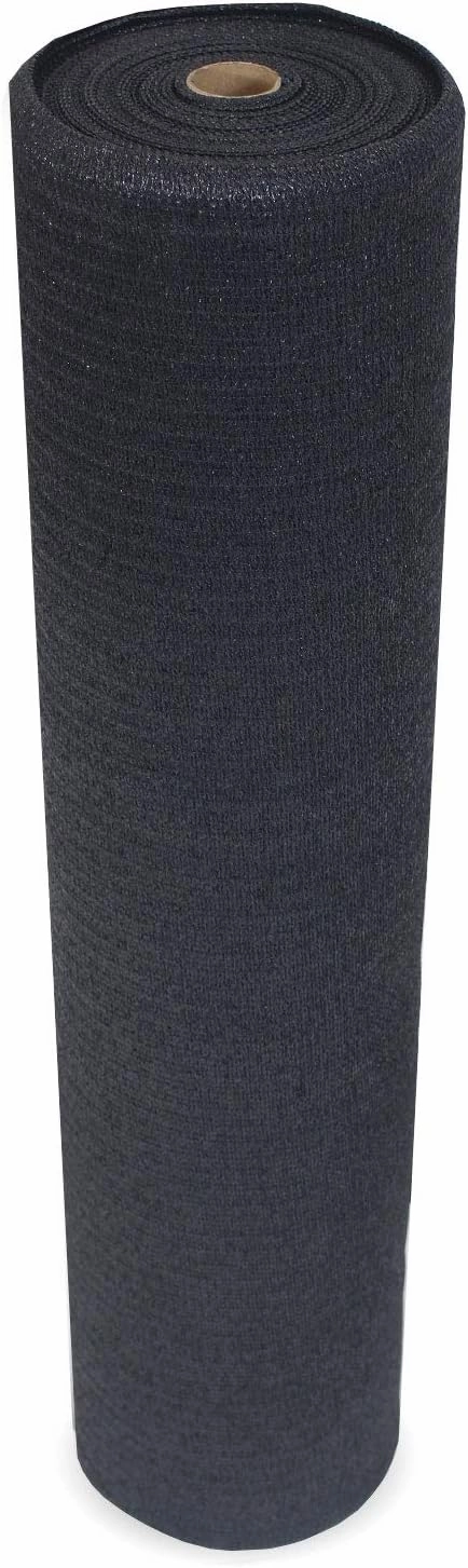 Coolaroo 90% UV Block Heavy Duty Sun Protection Fabric - Breathable Outdoor Shade Cover for Pergolas, Patios, Pets, Vehicles, and Play Areas, Tear-Resistant HDPE, 6ftx50ft Roll, Graphite