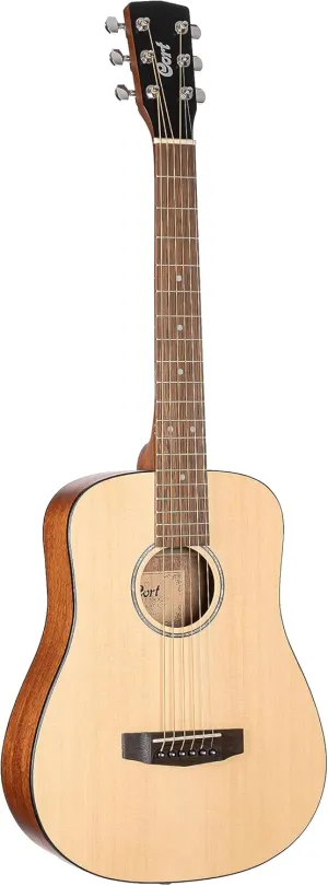 Cort 6 String Acoustic Guitar, Right, Open Pore Natural (ADMINIOP-A-U)
