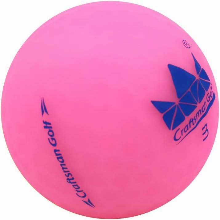 Craftsman Golf Golf Matte Balls 2-Dozen,Double Layer Two-Piece-Ball