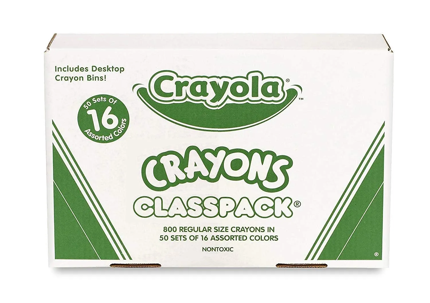 Crayola Crayons Classpack - 16 Colors (800 Pack)