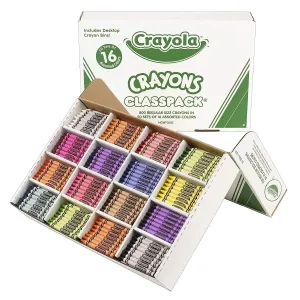 Crayola Crayons Classpack - 16 Colors (800 Pack)