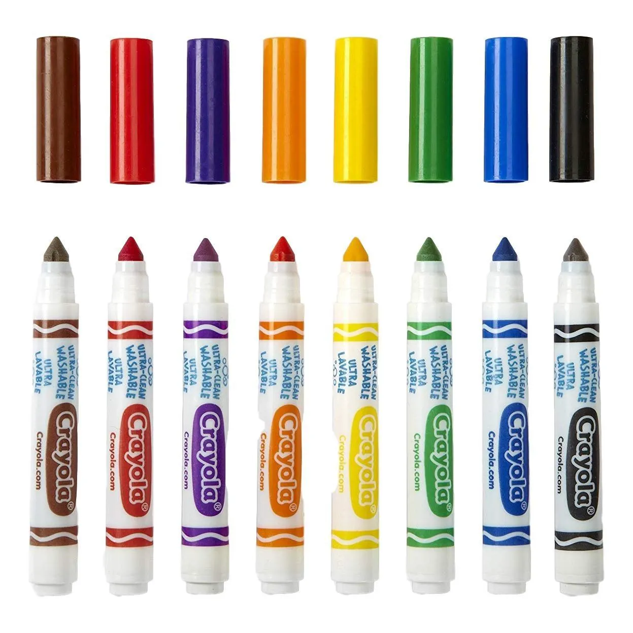 Crayola Washable Classic Markers - 8 Colors