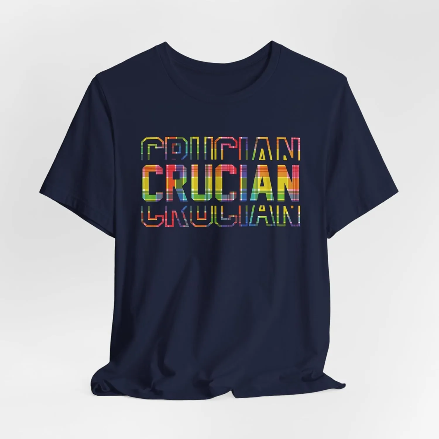 CRUCIAN Madras T-Shirt – St. Croix U.S. Virgin Islands Heritage Tee – Unisex St. Croix Vacation Tee Gift Souvenir