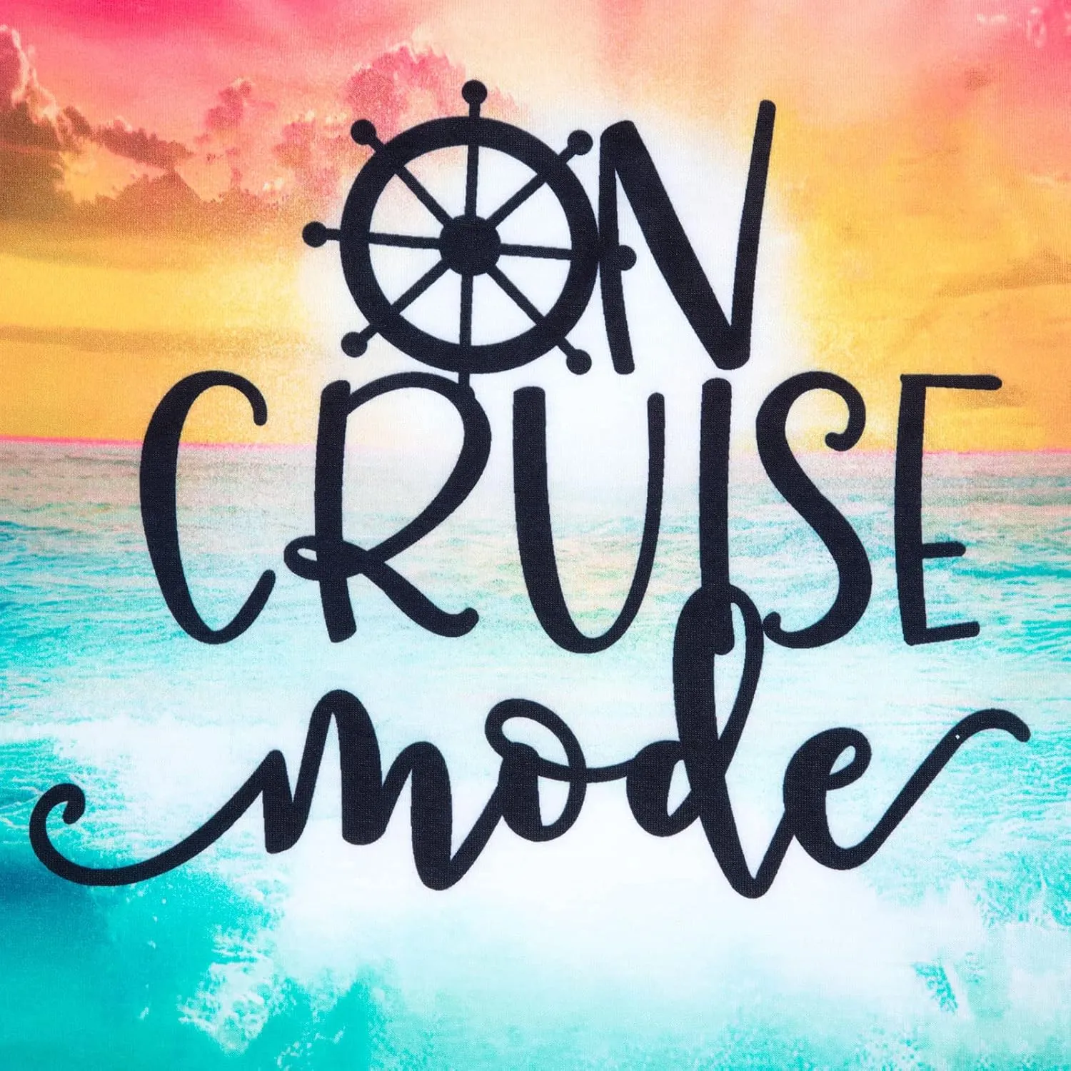 Cruise Mode Tank Women Summer Sleeveless Cruising Love Graphic Print T Shirt Boating Gifts Vacation Beach Shirt