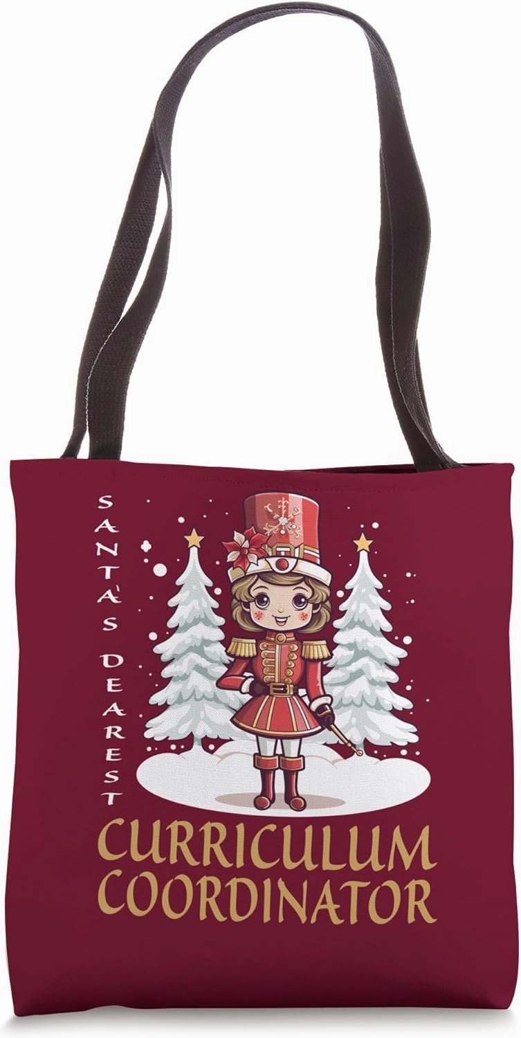 Curriculum Coordinator Christmas Classic Female Nutcracker Tote Bag