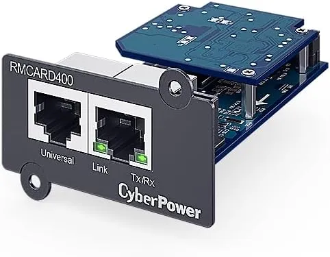 CyberPower RMCARD400 - SNMP/HTTP 100Mbit Network Solution for All PR, OR and OLS/OL Series