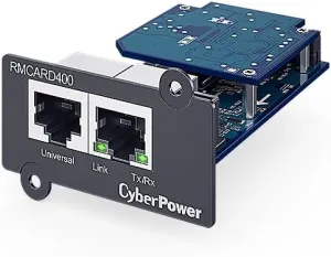 CyberPower RMCARD400 - SNMP/HTTP 100Mbit Network Solution for All PR, OR and OLS/OL Series