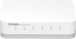 D-Link 5-Port Gigabit Easy Desktop, GO-SW-5G_E