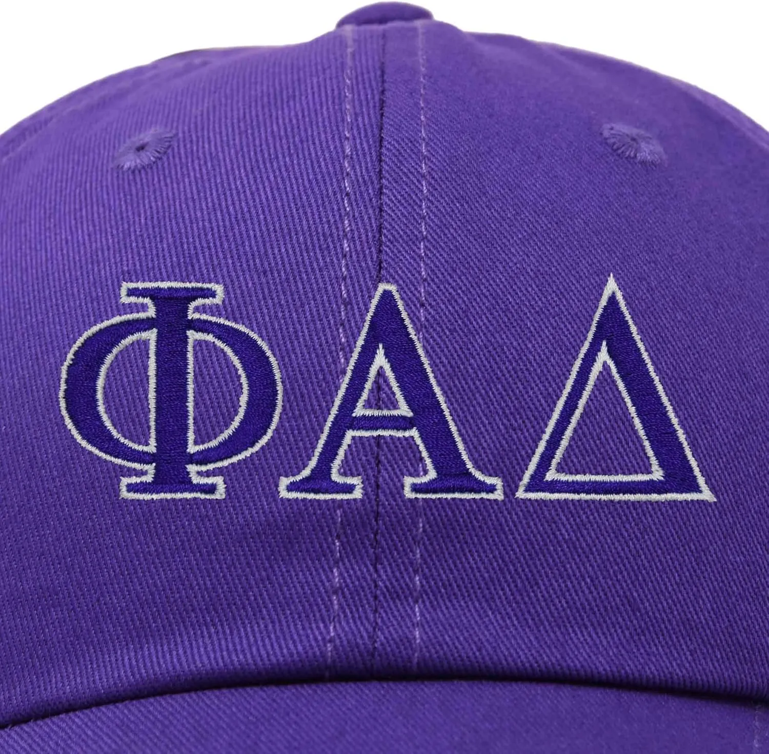 DALIX Phi Alpha Delta Greek Letters Ball Cap Embroidered Hat