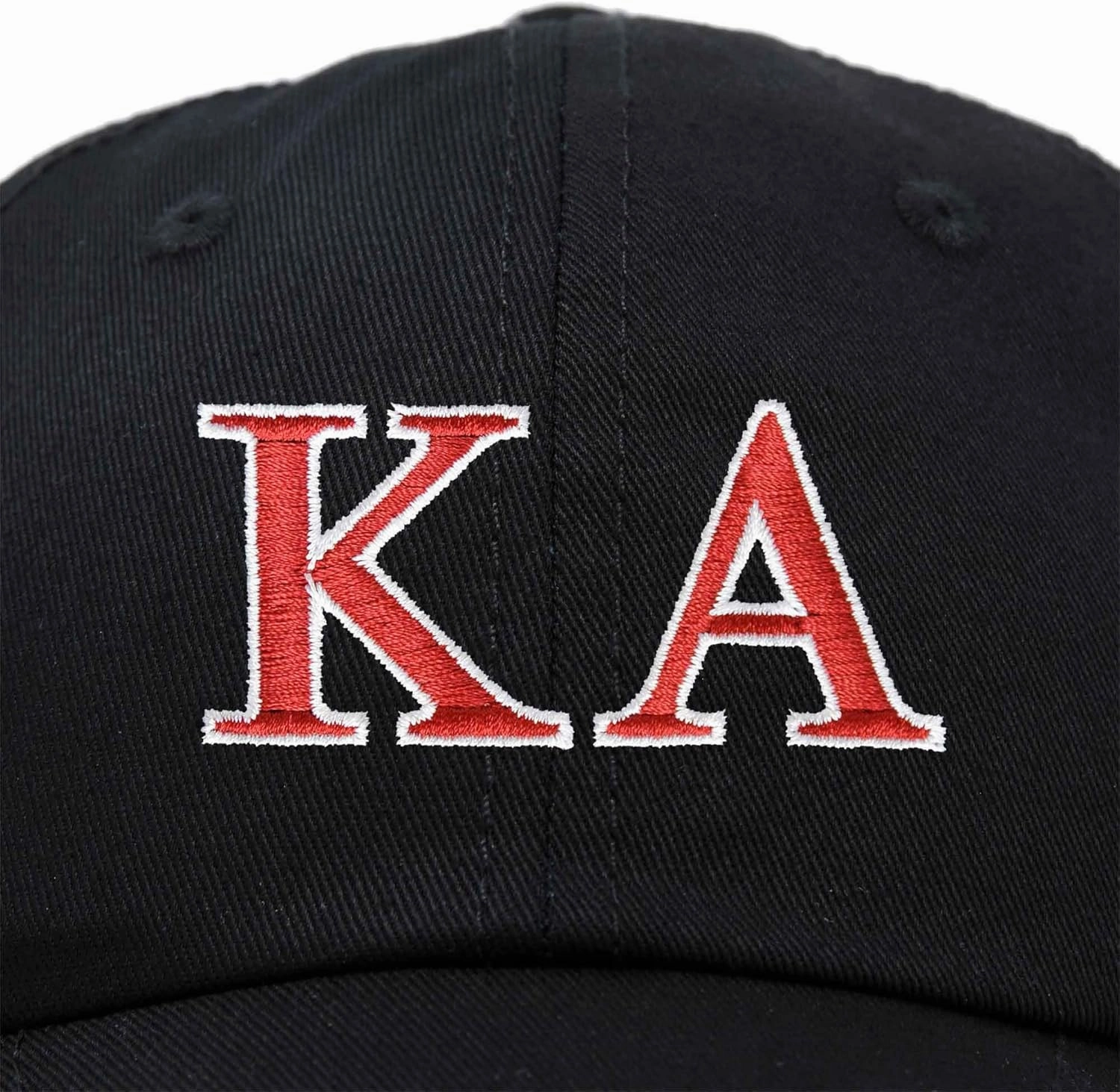 DALIX Kappa Alpha Order Fraternity Greek Letters Ball Cap Embroidered Hat