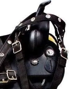 D&L Saddlery Classic Western Barrel Racing Handmade Synthetic Cordura Horse Saddle Lightweight Barrel Racing Saddle Trail Tack Equestrian Horse Saddle Tack Size 10" to 18" inches Seat, SYN21