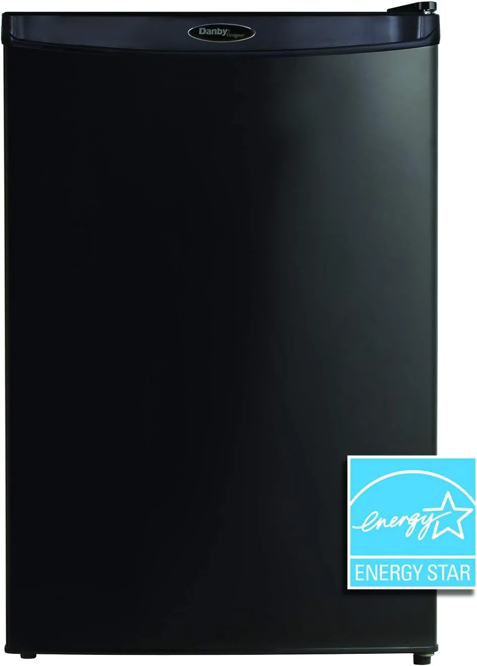 Danby Designer DAR044A4BDD-6 4.4 Cu.Ft. Mini Fridge, Compact Refrigerator for Bedroom, Living Room, Bar, Dorm, Kitchen, Office, E-Star in Black