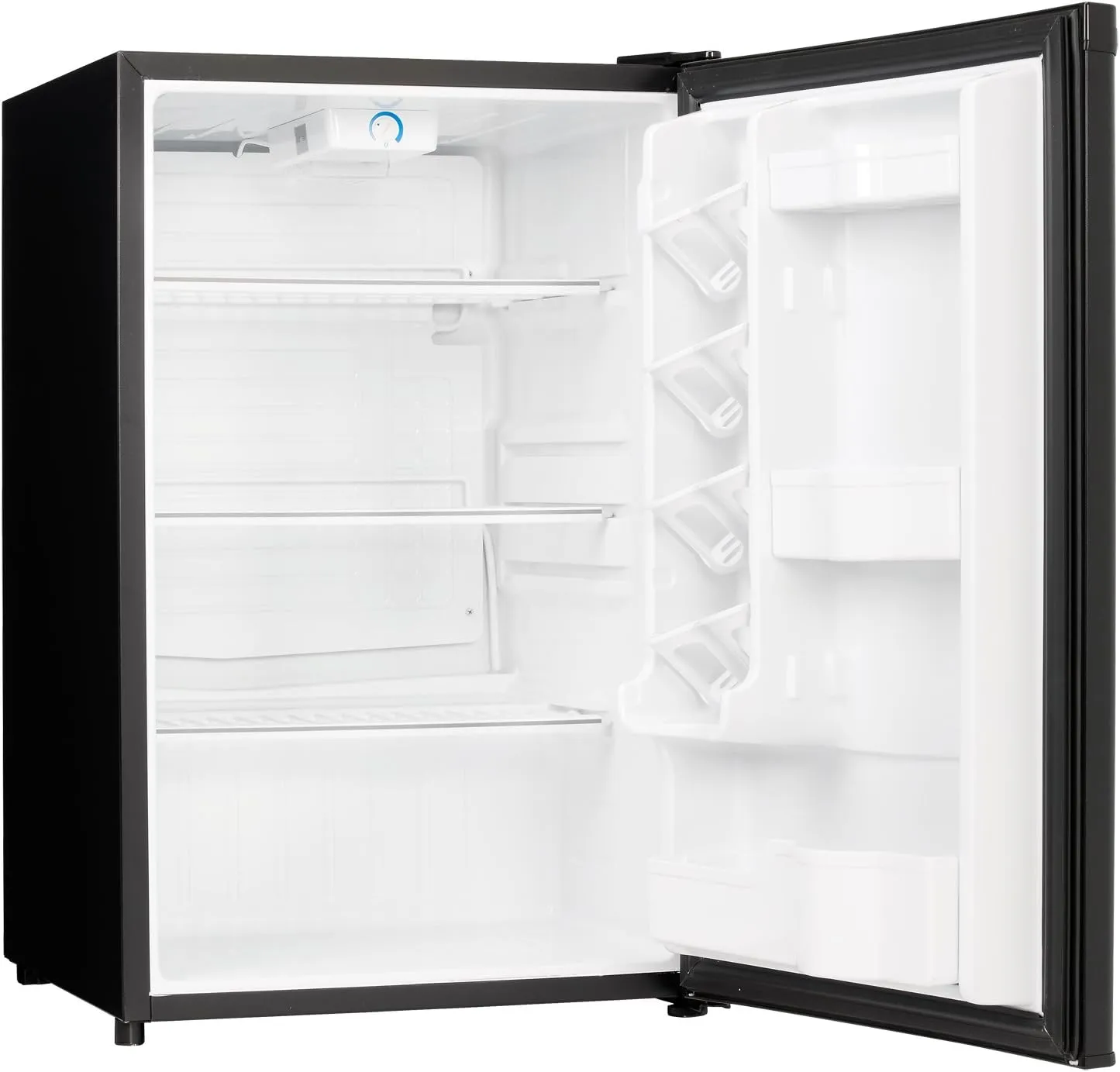 Danby Designer DAR044A4BDD-6 4.4 Cu.Ft. Mini Fridge, Compact Refrigerator for Bedroom, Living Room, Bar, Dorm, Kitchen, Office, E-Star in Black