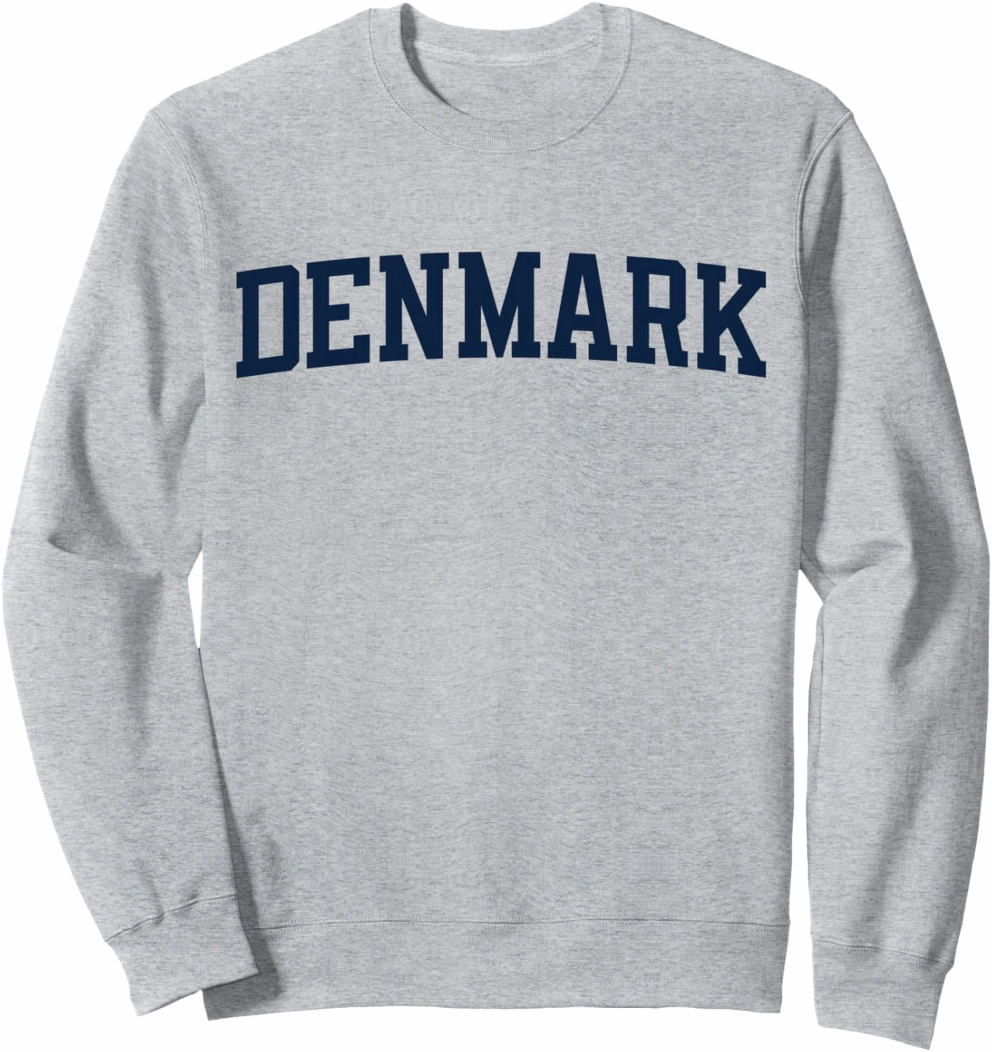 Denmark Collegiate Style Varsity Block Letter Sweatshirt