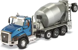 Diecast Masters 1:50 Scale Caterpillar CT660 Day Cab Tractor w/McNeilus Concrete Mixer | Transport Series Cat Trucks & Construction Equipment Model 85664