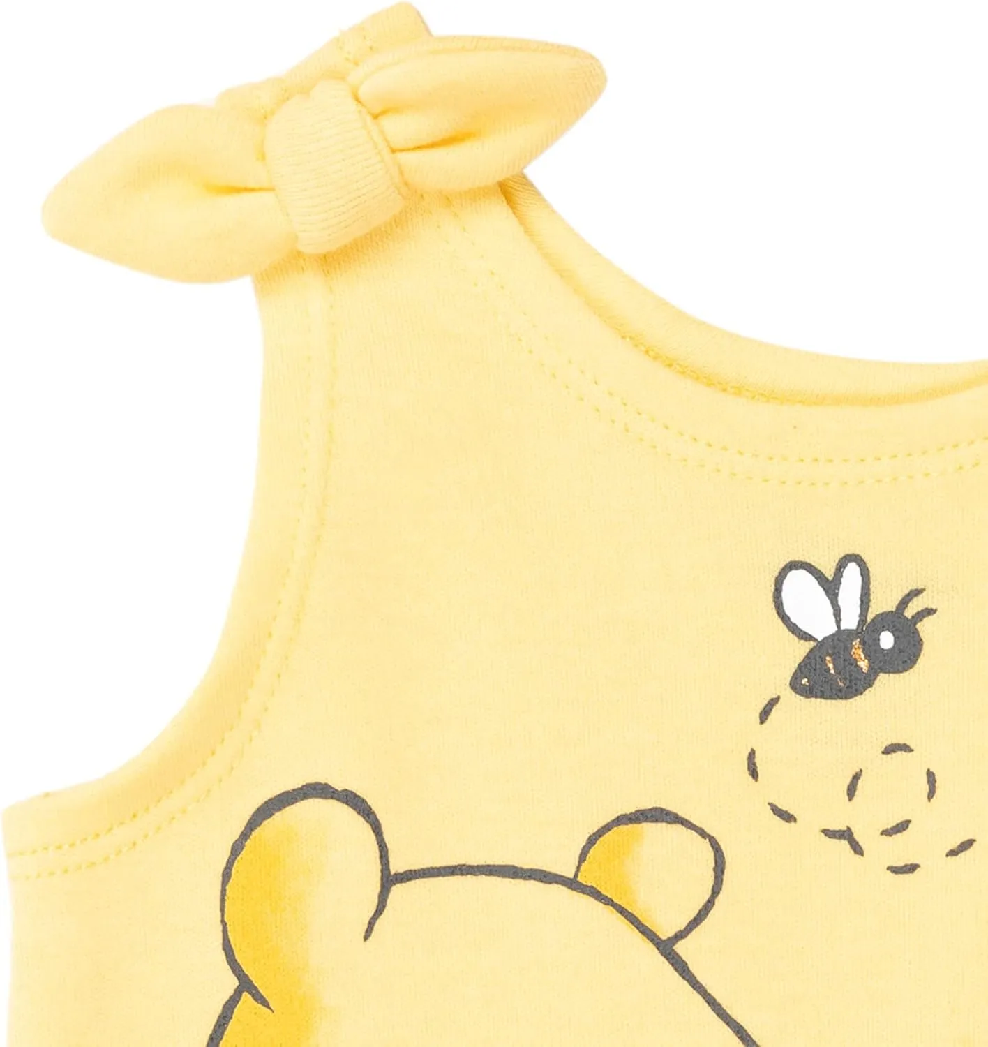Disney Minnie Mouse Winnie the Pooh Lion King Lilo & Stitch Simba Romper and Headband Newborn to Toddler
