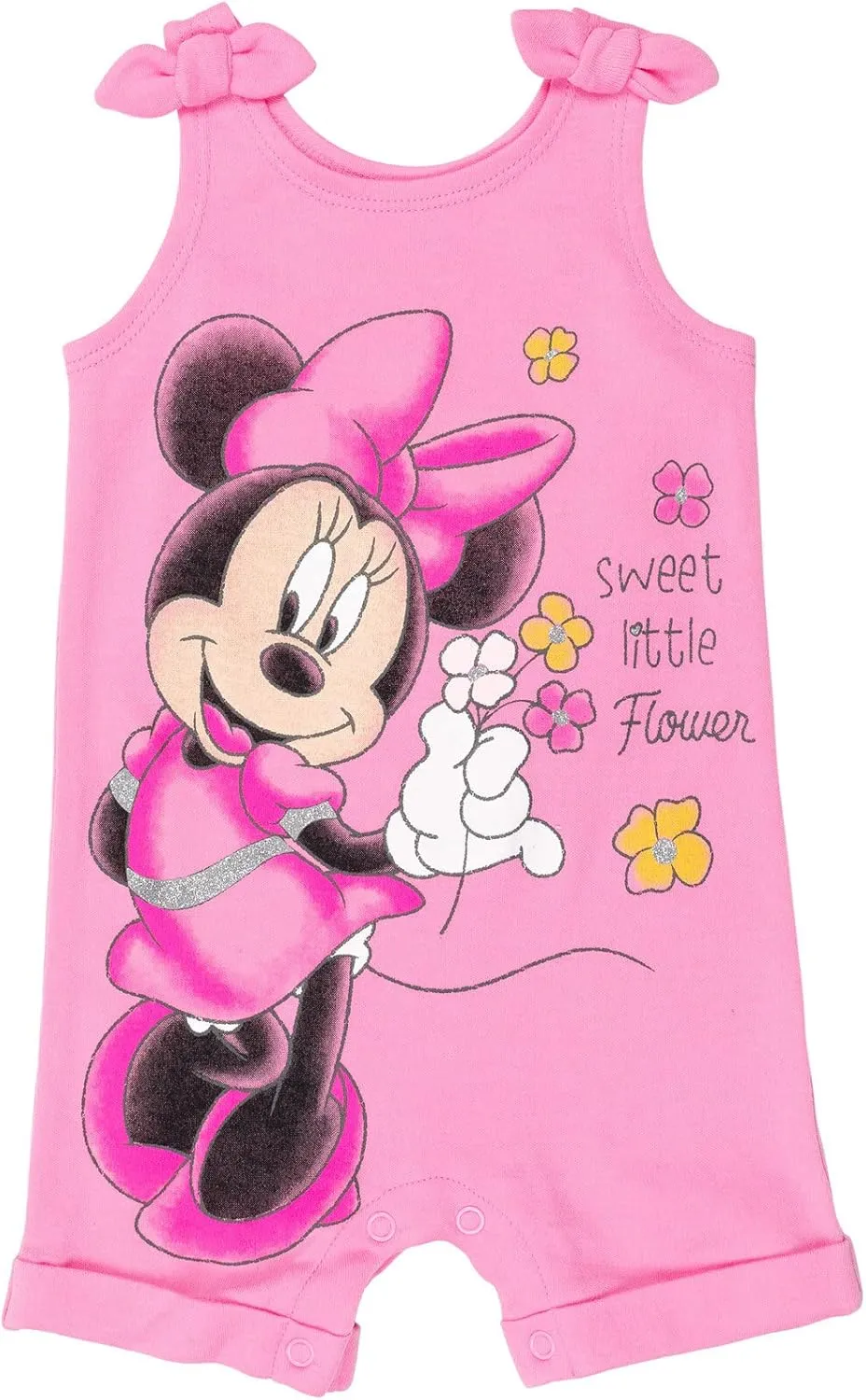 Disney Minnie Mouse Winnie the Pooh Lion King Lilo & Stitch Simba Romper and Headband Newborn to Toddler