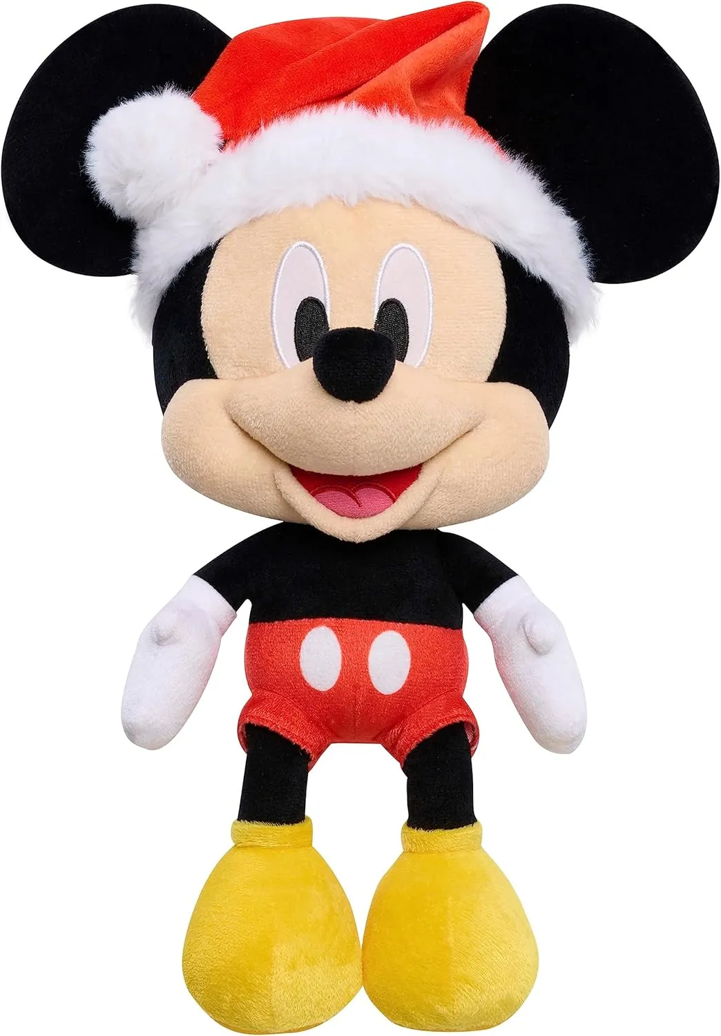 Disney100 Years of Wonder Mickey Mouse Large Holiday Plush Stuffed Animal, Kids Toys for Ages 2 Up by Just Play
